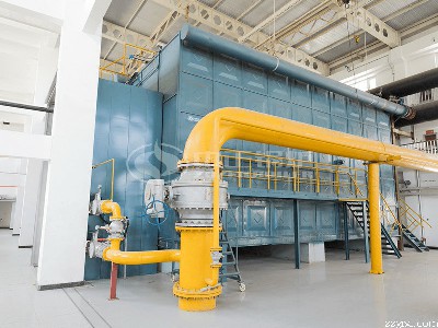 4吨WNS系列冷凝式天然气蒸汽供热锅炉项目（盛溪印刷包装）