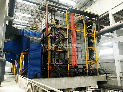吉林正大120万大卡YQW系列天然气卧式导热油供热锅炉项目