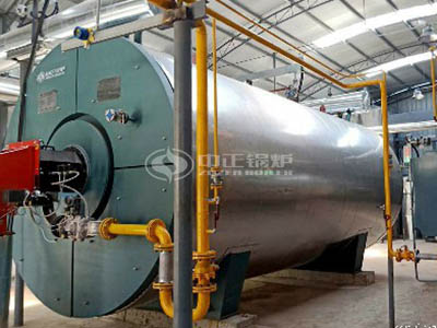 15吨WNS系列冷凝式天然气供热锅炉项目 （蒙牛集团）